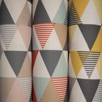 Load image into Gallery viewer, McAlister Textiles Vita Blush Pink and Grey FR Fabric Fabrics 
