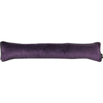 Load image into Gallery viewer, McAlister Textiles Matt Aubergine Purple Velvet Draught Excluder Draught Excluders 18 x 80cm 
