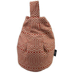 Load image into Gallery viewer, McAlister Textiles Colorado Geometric Burnt Orange Tablet Stand Mini Bean Bag 
