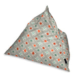 Load image into Gallery viewer, McAlister Textiles Laila Burnt Orange + Teal Bean Bag Chair Bean Bag 
