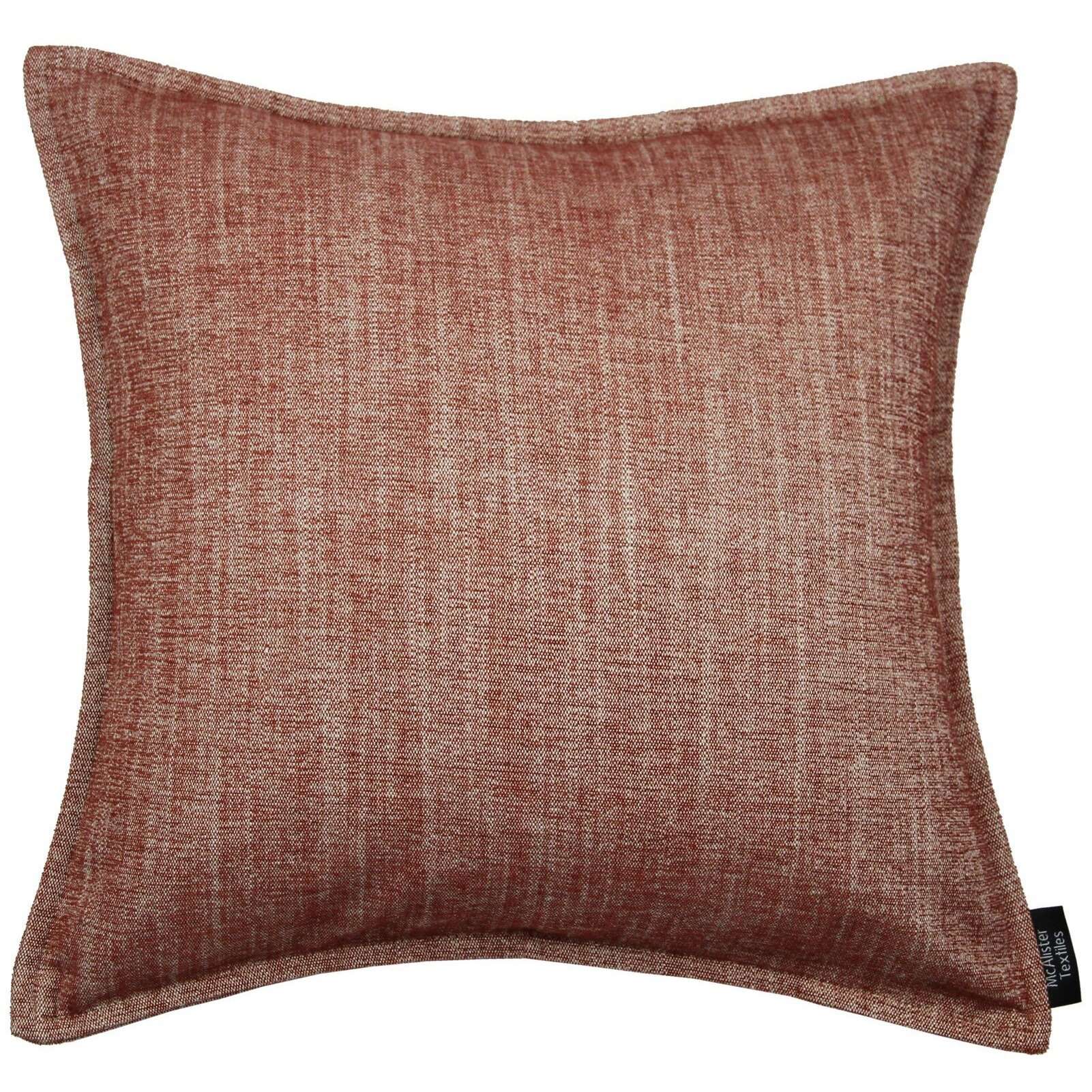 McAlister Textiles Rhumba Burnt Orange Cushion Cushions and Covers Cover Only 43cm x 43cm 