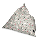 Load image into Gallery viewer, McAlister Textiles Laila Pink + Grey Bean Bag Chair Bean Bag 
