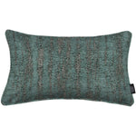 Load image into Gallery viewer, McAlister Textiles Textured Chenille Teal / Mineral Pillow Pillow Cover Only 50cm x 30cm 
