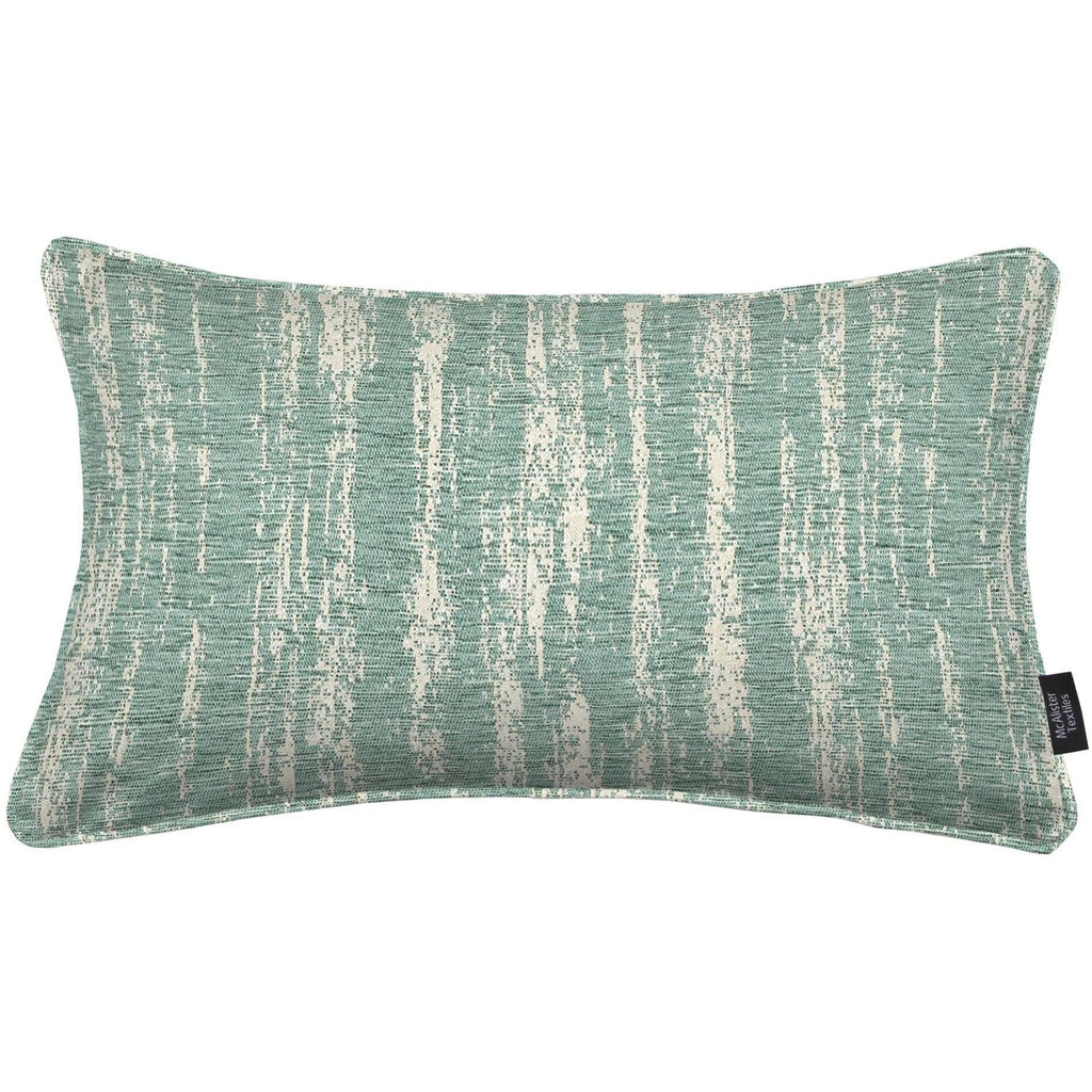 McAlister Textiles Textured Chenille Duck Egg Blue Pillow Pillow Cover Only 50cm x 30cm 