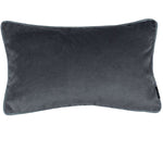 Load image into Gallery viewer, McAlister Textiles Matt Charcoal Grey Velvet Pillow Pillow Cover Only 50cm x 30cm 
