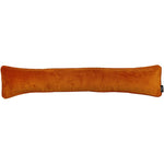 Load image into Gallery viewer, McAlister Textiles Matt Burnt Orange Velvet Draught Excluder Draught Excluders 18 x 80cm 
