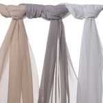 Load image into Gallery viewer, McAlister Textiles Tranquility Natural Wide Width Voile Curtain Fabric Fabrics 
