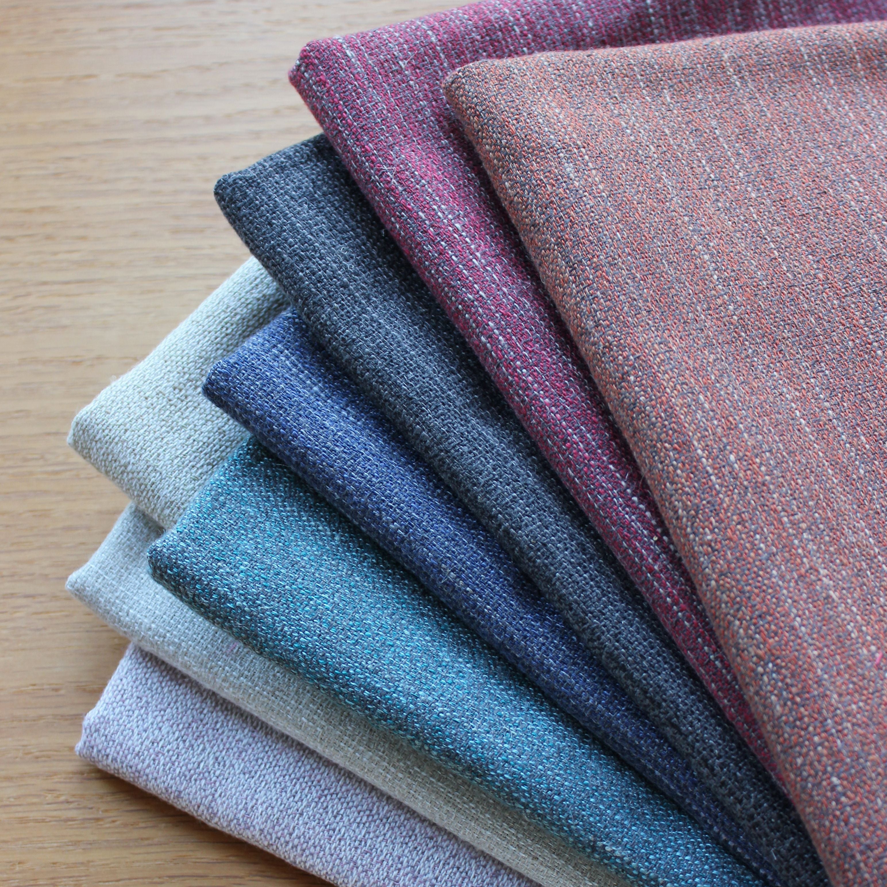 Linen Texture Charcoal Fabric – Blyth & Bonnie